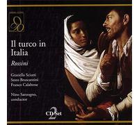 SCIUTTI GRAZIELLA (soprano) - Rossini : Il turco in Italia. Sciutti, Bruscantini, Calabrese, Sanzogno.