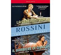 Rossini : La Cenerentola-Le Barbier de Séville (Glyndebourne). Sheeran, Cirillo, De Niese, Corbelli, Jurowski, Mazzolla, Hall, Arden