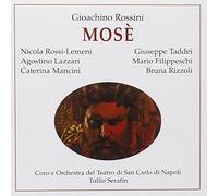 Rossini : Mosè 1956. Serafin, Rossi-Lemeni, Lazzari, Taddei, Filippeschi