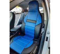 Rossini Motorsports Housses de siège avant pour Renault Zoe, année 2019, bleu prestige, 2 housses de siège avant