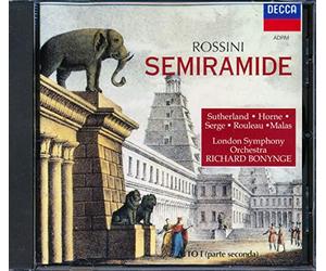 Rossini, Sutherland, Horne, Serge, Rouleau, Malas, London Symphony Orchestra CD - Semiramide