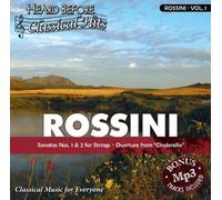Rossini [vol. 1]: Sonata Nos. 1 & 2 for Strings, Overture from ""Cinderella