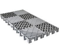 Rosso Palettes en plastique - Tapis de rangement en maille de drainage respirant, palettes de transport emboîtables pour détails de voiture et marchandises, durable et léger, idéal pour une logistique