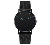 ROSSOM Hommes Montre Hommes Montre Mécanique Étanche Hommes Bracelet en Maille Ultra-Mince Montre À Quartz Automatique Horloge Lumineuse Top Marque