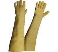 ROSTAING ANIMALYS Gants Protection Cuir Anti-Morsure Griffure Animaux | Cuir renforcé, morsures et griffures animaux non venimeux, chiens chats NAC, refuge, vétérinaire
