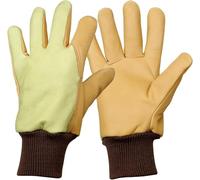 ROSTAING CEP/IT11 Gants Spécial Taille Froid Doublé et Étanche, Beige/Vert, 34.5 x 11.5 x 2.5 cm