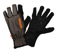 ROSTAING Gants SOLIDO - Paire de Gants Cuir pour le jardinage et les Gros Travaux - Tous Travaux en Milieu Sec et Humide - Gant de Protection Robuste pour les Professionnels et les Particuliers