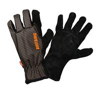 ROSTAING Gants SOLIDO - Paire de Gants Cuir pour le jardinage et les Gros Travaux - Tous Travaux en Milieu Sec et Humide - Gant de Protection Robuste pour les Professionnels et les Particuliers