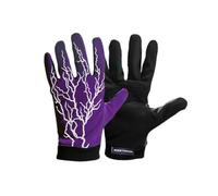 ROSTAING Gants Super-Héros Enfant SUPERELECTRO - Paire de Gants Phosphorescents Polyvalents pour Activités Nocturnes, Bricolage et Loisirs Extérieurs, Couleur Violet