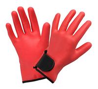 Rostaing Maxima Gants de Jardinage, Protection Poignet Ajustable, Grande Longueur, Nitrile , Rose et Gris, Taille 7(S)
