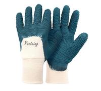 Rostaing Mixte Rosiers et Petits Épineux Imperméable Latex Épais-rostaing-taille 08 Gants de jardinage pour taille des pineux, Vert bleu, M EU