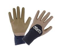ROSTAING ONE4ALL-IT07 Gants Fins de Jardinage Confort Imperméables Taille Plantation Désherbage - Taille 07, Beige/Noir