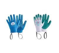 ROSTAING PROSPER-IT3-6 Gants Turquoise 21.3 x 10.5 x 2 cm & MARGOT Jardinage Enfant - Pour les Petites et Délicates Mains