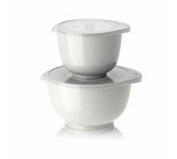 Rosti Ensemble de bols Margrethe New 4-pièces, Durostima, Blanc, 1.5 + 3 L, 2...