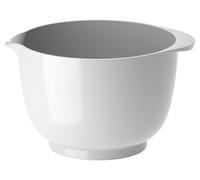Rosti Margrethe Bol à mélanger 2 litres, Bol incassable, Bol à pâtisserie, Bol à pâte levée avec une bonne poignée, en plastique recyclable, blanc