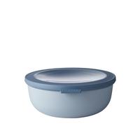 Mepal - Bol multi-usage Cirqula - Nordic blue - capacité 1250 ml - couvercle amovible - incassable - étanche - stockage au congélateur, stockage à froid - passe au lave-vaisselle