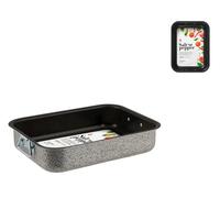 Rosticcera Home Avec Anneau Antiadhésif Salt N'Pepper 30x22 Cm