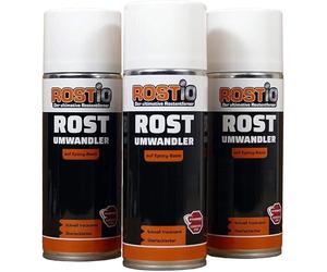 Rostio Lot de 3 convertisseurs de Rouille 400 ML