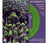 Rostropovich - Cello & Organ Works [Import]