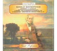 Rostropovich - Dvorak, Tchaikovsky - M.Rostropovich, H.v.Karajan (UK Import)