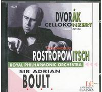 Rostropovich - DvorakCello Concerto Op104 [Import]