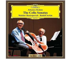 Rostropovich/Serkin SEALED NEW CD Brahms Sonates pour violoncelle n°1 n°2 Jap...