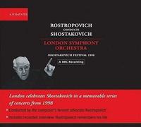 Rostropovitch, Mstislav - Chostakovitch - Symphonies n° 14, 15 / 5 Fragments t 96 pages (Coll. Andante)