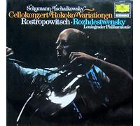 Rostropowitsch, Mstislav: - Schumann: Cellokonzert / Tschaikowsky: Rokoko-Variationen; Erscheinungsjahr 1974