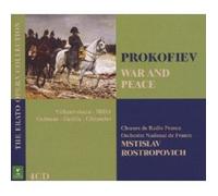 ROSTROPOWITSCH/ONF/MILLER/+ - WAR AND PEACE 4 CD OPER NEUF PROKOFIEFF