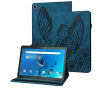 Rostsant Coque Lenovo Tab M10 Plus 3rd 10.6 Pouce Étui en Cuir PU avec Fentes pour Cartes Étui Tablette Fonction de Support Housse Lenovo M10 Plus 3rd 2022 10.6" TB125FU/TB128FU/TB128XU - Bleu Marine