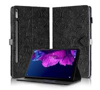 Rostsant Coque Lenovo Tab P11 Pro 2e génération 11.2" Housse (TB132FU) en Cuir PU Portefeuille Stand Support Etui Coque Protection Tablette für Lenovo Tab P11 Pro 2e génération 11.2 Pouces- Noir