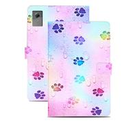 Rostsant Coque pour Lenovo Idea Tab 11 Pouces Tablet 2025 TB-336ZU TB-336FU Housse en Cuir PU Portefeuille Etui de Protection pour Lenovo Idea Tab 11 Pouces Empreinte