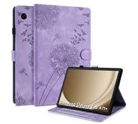 Rostsant Coque pour Samsung Galaxy Tab A11+ Plus 11 Pouces 2025 Violet | Pissenlit Housse en tablette Cuir PU Protection pour Galaxy Tab A11 Plus SM-X230/SM-X235/SM-X236B