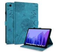 Rostsant Coque Samsung Galaxy Tab A7 T500/T509/T505/T507 Pissenlit Housse en Tablette Cuir TPU Cover Case Étui Housse de Protection pour Samsung Galaxy Tab A7 10,4 Pouces Bleu