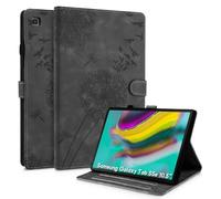 Rostsant Coque Samsung Galaxy Tab S5e 2019 Pissenlit Housse en Tablette Cuir TPU Cover Case Étui Housse de Protection pour Samsung Galaxy Tab S5e 10.5 Pouces SM-T720/SM-T725 Noir