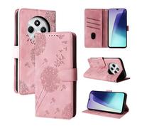 Rostsant Coque Xiaomi Redmi 14C 4G/Poco C75 Pissenlit Housse en Cuir PU Xiaomi Redmi 14C 4G/Poco C75 Étui à Fermeture Magnétique Portefeuille Étui à Rabat pour Xiaomi Redmi 14C 4G/Poco C75 Or Rose