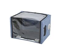 Rosvola 61x40x46cm Boîte D'atomisation pour Animaux pour Propriétaires d'animaux et Cliniques Vétérinaires Traite Les Affections Respiratoires en Toute Sécurité Pliable éConomiser