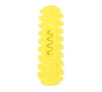 Rosvola Bâton Molaire Vocal pour Animaux de Compagnie, pour Nettoyage des Dents de Chien et Exercice de Mastication, Matériau TPR Durable, 1 unité (Yellow)