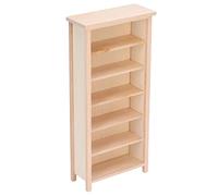 Rosvola Bibliothèque de Maison de Poupée à L'échelle 1:12 avec Un Design de Simulation élevé pour la Décoration Miniature dans Les Maisons de Poupées (bibliothèque Simple)