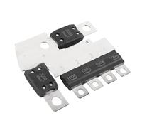 Rosvola Bloc de Fusibles Principaux de Distribution de Batterie, Remplacement en Aluminium de qualité Supérieure pour Compartiment Moteur 300A 250A 100A 1x