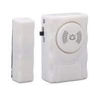 Rosvola Capteur de Fenêtre de Porte sans Fil avec Alarme 105dB pour Utilisation en Magasin de Bureau à Domicile-système de sécurité Magnétique Facile à Installer