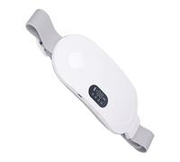 Rosvola Coussin Chauffant Menstruel électrique sans Fil, Ceinture Portable Réglable pour un Soulagement du Confort, Taille 7.28 "x 3.35" (WHITE)