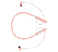 Rosvola Écouteurs de Cou IPX5 étanches, Basses Améliorées, écouteurs Magnétiques pour Exercices Sportifs, ABS Silicone Noir (Pink)