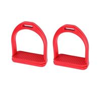 Rosvola Étriers Haute Résistance, Conception Légère | Made from impact-resistant plastics, non-slip rubber tread, ergonomic wide pedal