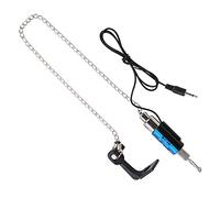 Rosvola Indicateur D'alarme de Morsure de Poisson éclairé par LED pour Un Montage Facile, Accessoire de Matériel de Pêche Super Sensible pour éviter Les Fausses Alarmes, Acier Inoxydable et Matière