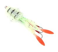 Rosvola Luminous UV Squid Lure, Strong Allure Color (Vert Lumineux)