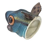 Rosvola Marionnette de Poisson Flexible, Jouet de Marionnette à Main Réaliste pour Améliorer L'imagination des Enfants, 1 Pièce