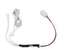 Rosvola Mini Interrupteur à Capteur Infrarouge Réglable DC5-24V pour Un éclairage Efficace dans Les Cuisines et Les Armoires