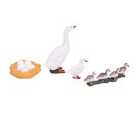 Rosvola Modèle de Cycle de Croissance en 4 étapes, Jouet éducatif pour Enfants, Apprentissage Créatif, Cycle de Vie détaillé des Animaux, Matériau ABS, Lot de 4 (A)