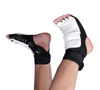 Rosvola Protège-Pieds de Taekwondo, Conception à Double Fixation (M)